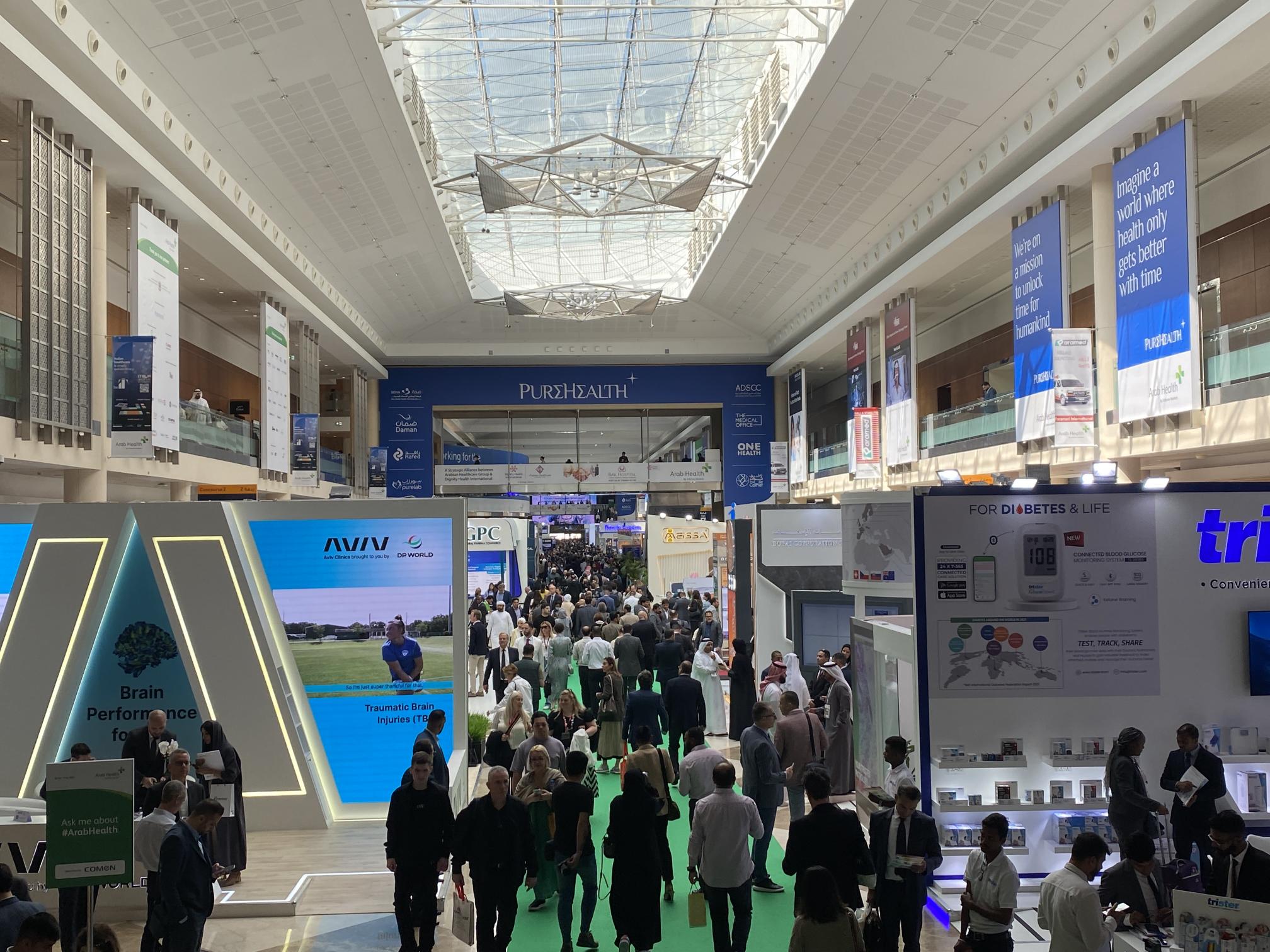 Participating in Arab Health 2023 Exhibition Image